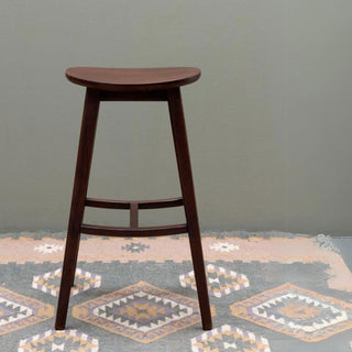 Dark Wood Bar Stool in Archived from Oriana B www.orianab.com