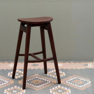 Dark Wood Bar Stool in Archived from Oriana B www.orianab.com