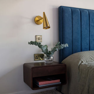 Delphi Floating Bedside Table | Wenge in Furniture from Oriana B www.orianab.com
