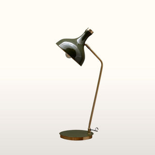 Desk Lamp Olive Green & Gold in Lighting from Oriana B www.orianab.com