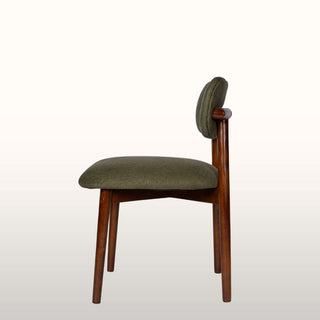 Dining Chair | Green Linen in Furniture from Oriana B www.orianab.com