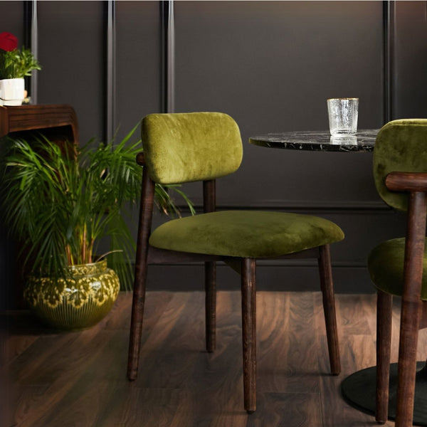 Dining Chair | Green Velvet in Furniture from Oriana B www.orianab.com