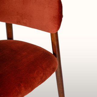 Dining Chair | Rust Velvet in Furniture from Oriana B www.orianab.com