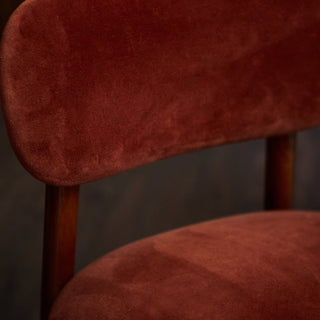 Dining Chair | Rust Velvet in Furniture from Oriana B www.orianab.com