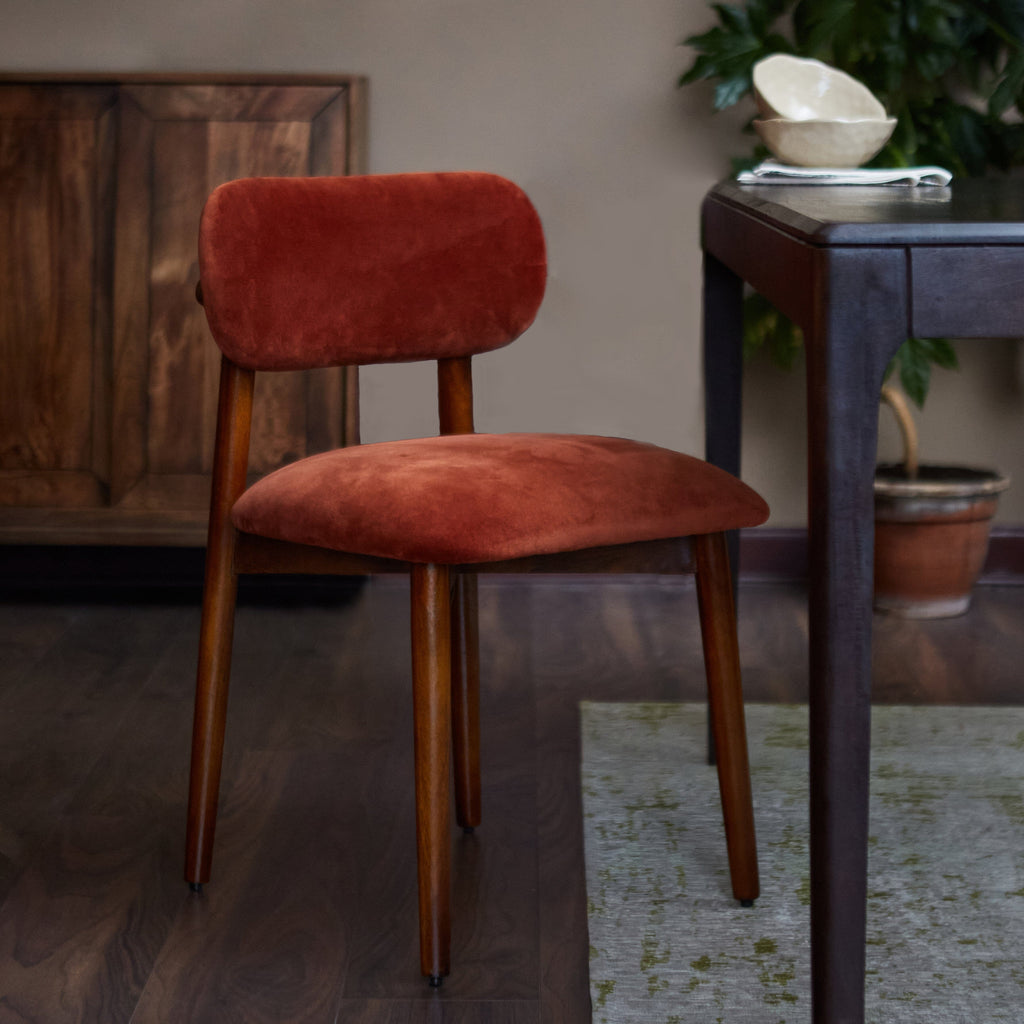 Orla Dining Chair | Rust – Oriana B