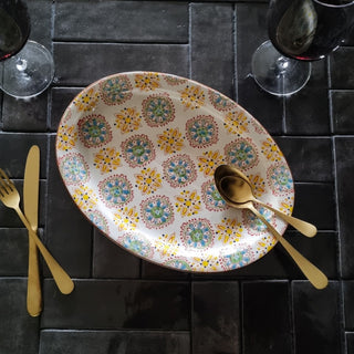 Embossed Serving Plate in Homewares from Oriana B www.orianab.com