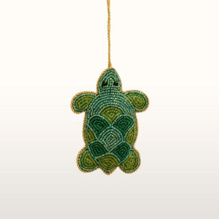 Embroidered Turtle Christmas Tree Decoration in Christmas Decorations from Oriana B www.orianab.com