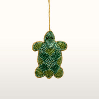 Embroidered Turtle Christmas Tree Decoration in Christmas from Oriana B. www.orianab.com