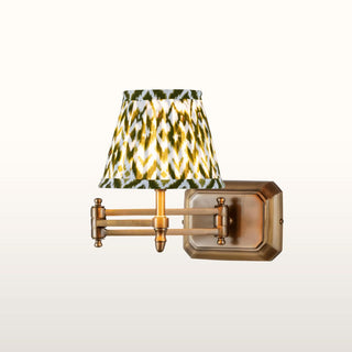 Extendable Brass Wall Light | Green in Lighting from Oriana B www.orianab.com