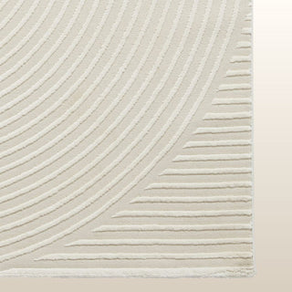 Flores Arch Pattern Rug | Ecru in Homewares from Oriana B www.orianab.com