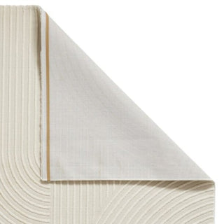 Flores Arch Pattern Rug | Ecru in Homewares from Oriana B www.orianab.com