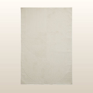 Flores Arch Pattern Rug | Ecru in Homewares from Oriana B www.orianab.com