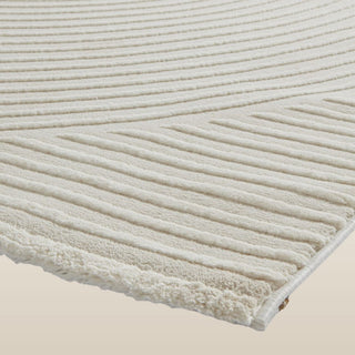 Flores Arch Pattern Rug | Ecru in Homewares from Oriana B www.orianab.com