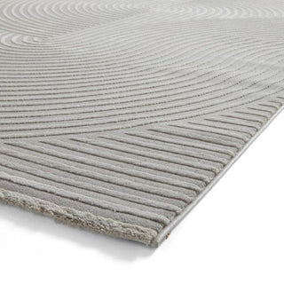 Flores Arch Pattern Rug | Grey in Homewares from Oriana B www.orianab.com