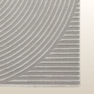 Flores Arch Pattern Rug | Grey in Homewares from Oriana B www.orianab.com