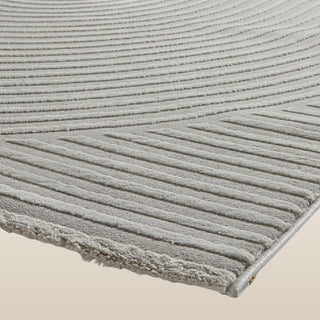 Flores Arch Pattern Rug | Grey in Homewares from Oriana B www.orianab.com