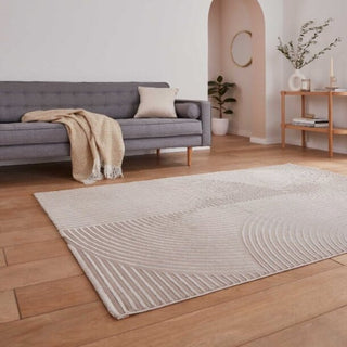 Flores Arch Pattern Rug | Mink in Homewares from Oriana B www.orianab.com