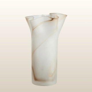 Fluted Natural Glass Vase in Homewares from Oriana B www.orianab.com
