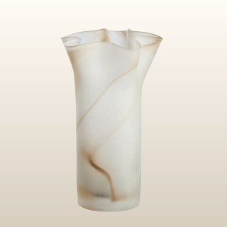 Fluted Natural Glass Vase in Homewares from Oriana B www.orianab.com