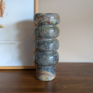 Forest Green Marble Vase in Homewares from Oriana B www.orianab.com