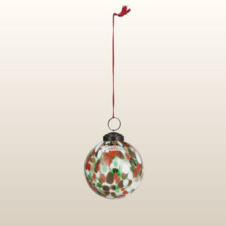 Glass Confetti Christmas Bauble in Christmas from Oriana B www.orianab.com