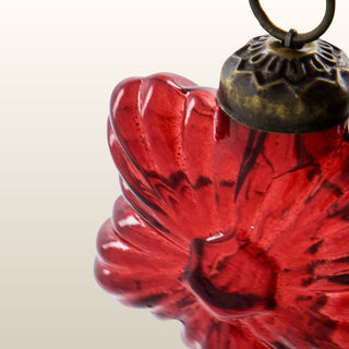 Glass Heart & Star Christmas Decorations | Set of 4 in Christmas from Oriana B www.orianab.com