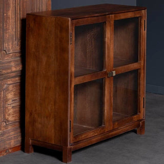 Glass Wooden Cabinet in Cabinets & Storage from Oriana B. www.orianab.com