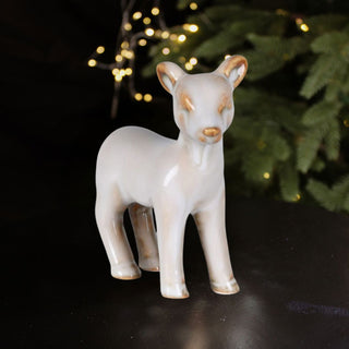 Glazed Graceful Deer in Christmas from Oriana B www.orianab.com