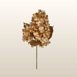Gold Cone Hydrangea Stem in Christmas from Oriana B www.orianab.com