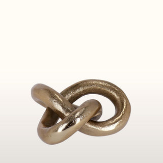 Gold Knot Ring Decor in Homewares from Oriana B www.orianab.com
