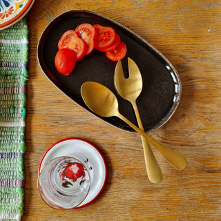 Gold Salad Servers | Set of 2 in Archived from Oriana B www.orianab.com