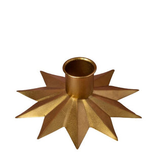 Gold Star Candle Holder in Homewares from Oriana B www.orianab.com