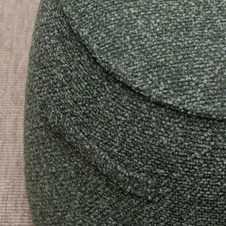 Green Boucle Footstool Pouf in Furniture from Oriana B www.orianab.com