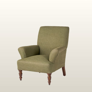 Green Linen Armchair in Furniture from Oriana B www.orianab.com