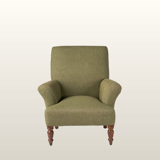 Green Linen Armchair in Furniture from Oriana B www.orianab.com