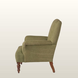Green Linen Armchair in Furniture from Oriana B www.orianab.com