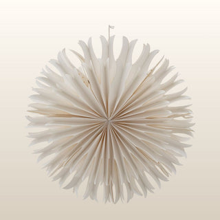 Handmade White Paper Star | 50cm in Christmas from Oriana B www.orianab.com