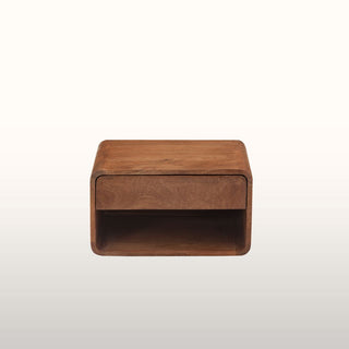 Hanging Bedside Table | Medium Tone Wood in Furniture from Oriana B www.orianab.com