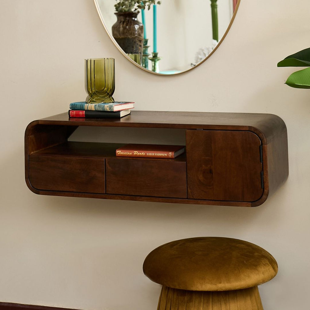 Delphi Floating Console | Wenge – Oriana B