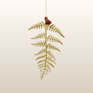 Hanging Iron Leaf Christmas Decoration in Christmas from Oriana B www.orianab.com
