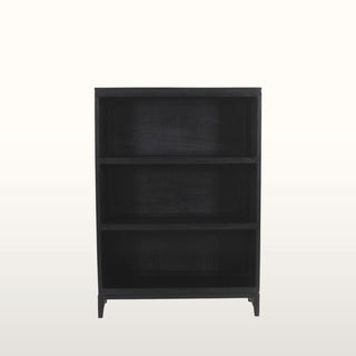 Inlay Mid Height Bookcase | Black in Furniture from Oriana B www.orianab.com
