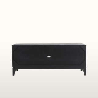 Inlay TV Cabinet | Black & Wood in Furniture from Oriana B www.orianab.com