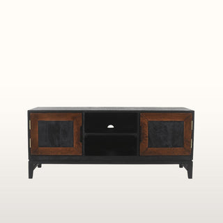 Inlay TV Cabinet | Black & Wood in Furniture from Oriana B www.orianab.com