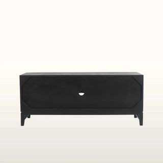 Inlay TV Cabinet | Black & Wood in Furniture from Oriana B www.orianab.com