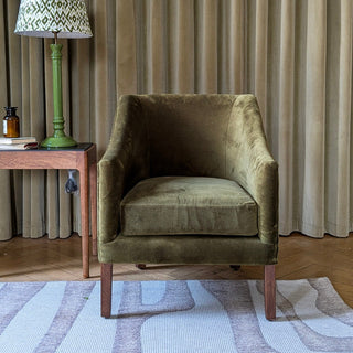 Iona Armchair | Green in Furniture from Oriana B www.orianab.com