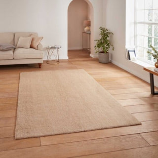 Kara Shaggy Rug | Beige in Homewares from Oriana B www.orianab.com