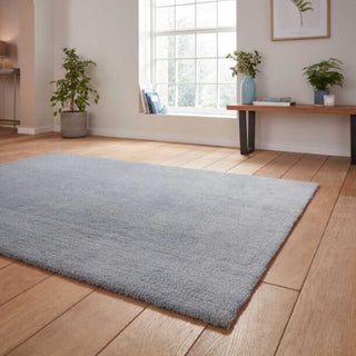 Kara Shaggy Rug | Light Blue in Homewares from Oriana B www.orianab.com