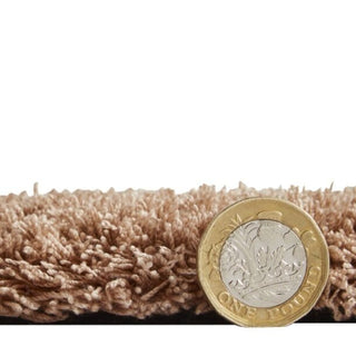 Kara Shaggy Rug | Walnut in Homewares from Oriana B www.orianab.com