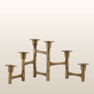 Large Brass Candle Holder in Homewares from Oriana B www.orianab.com