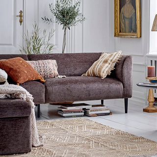 Large Brown Modern Sofa in Furniture from Oriana B www.orianab.com